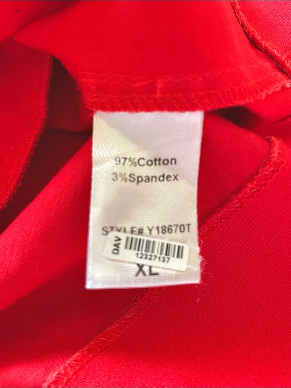 Pomander Place Red Shift Dress XL Tuckernuck Coastal Resort Chic - Picture 7 of 8